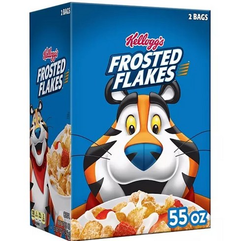 harrowreflextarek - [미국직배송]켈로그 프로스트 플레이크 시리얼 오리지널 코스트코 대용량 1.56kg Kellogg's Frosted Flakes Cereal, 1개