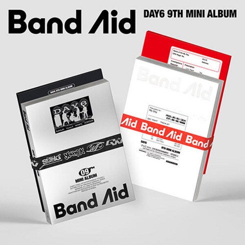 데이식스bandaid - 아트박스/에이치투미디어 데이식스 - 미니 9집 Band Aid [2종 중 랜덤발송]