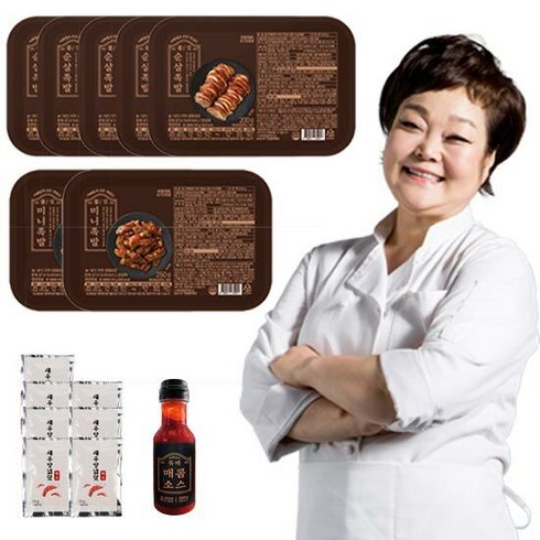 빅마마 이혜정의 쫄깃 순살족발6팩  이혜정의 특제 매콤 소스 230g 1병 - 빅마마 이혜정의 아주 맛있는 순살족발 5팩 + 미니족발 2팩 + 특제 매콤 소스 1병, 1개