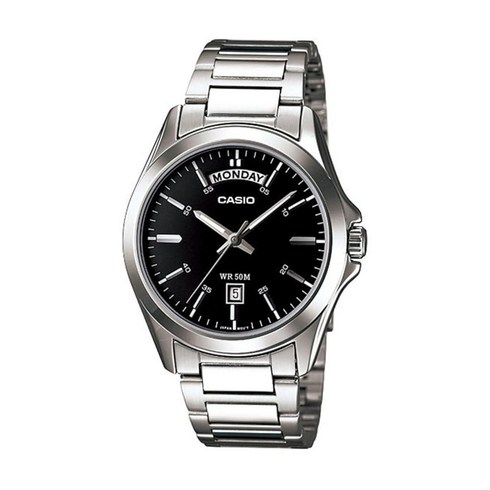 Casio Classic Silver Watch MTP1370D-1A1 쿼츠 무브먼트 카시오 손목 시계