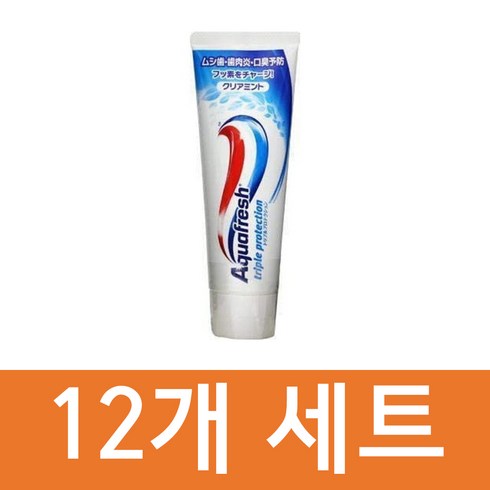 일본 아쿠아 프레시 클리어 민트×12개 세트, 1