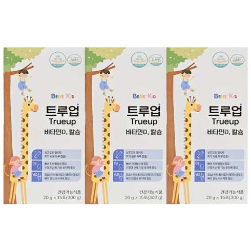 베네키드 트루업 비타민d 칼슘 로얄젤리, 300g, 3박스