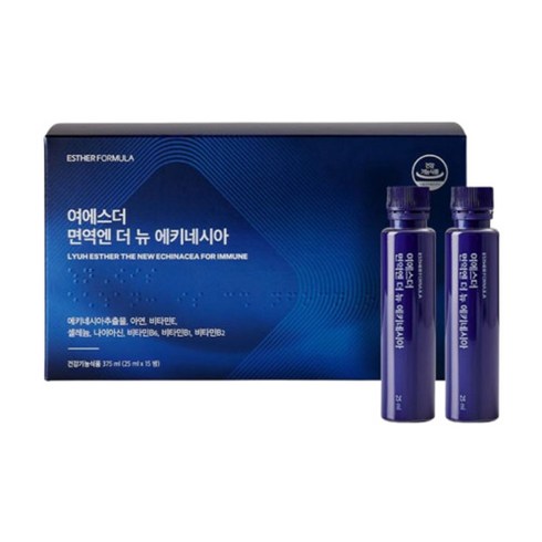 여에스더 면역엔 더 뉴 에키네시아 25ml x 15병 x 1박스/SJ, 상세페이지 참조, 상세페이지 참조, 상세페이지 참조
