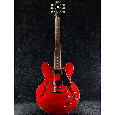 Epiphone 에피폰 ES335 세미 중공바디 체리, Right Handed, Cherry, 단일 옵션