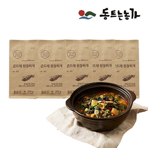 동트는농가 - 동트는농가 정선 곤드레된장찌개, 200g, 5개