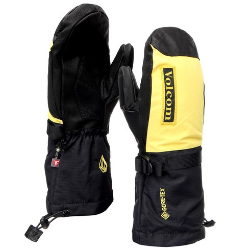 2023년 가성비 최고 볼컴고어텍스장갑 - 볼컴 VOLCOM 23FW 91 GORE-TEX MITT VU234GL004-YL 고어텍스 미트, S