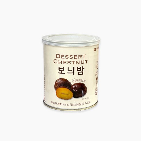 밤조림 - 대두 보늬밤 850g(고형량425g), 1개, 850g