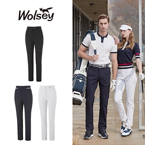 Wolsey 23SS 여성 스트레치 골프 팬츠 3종