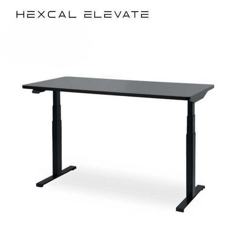 hexcal - Hexcal Elevate 리프트 테이블 오리지널 고급, 블랙(1.4x0.7m) 검은색