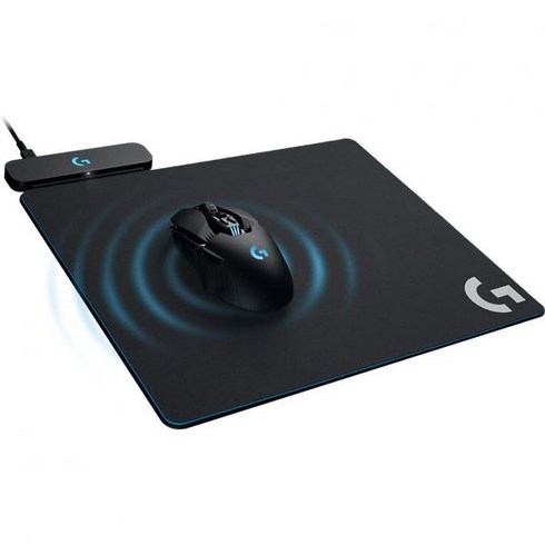 로지텍 G Powerplay 무선 충전 마우스패드 - 블랙, Powerplay Mouse Pad