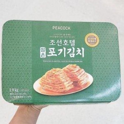 조선호텔김치 - 피코크 조선호텔특제육수 썰은김치, 1.9kg, 1개