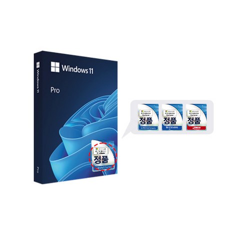 [마이크로소프트] Windows 11 Pro FPP 한글(USB)