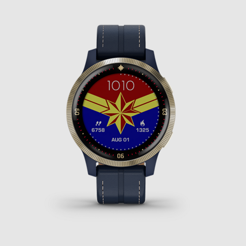 가민 Legacy Hero Series 스마트워치 GPS, Captain Marvel