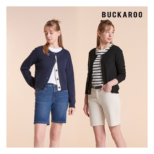 버커루 - [버커루] (BUCKAROO) 24SS 여성 데님 반바지 2종