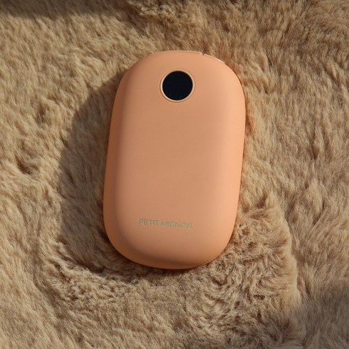 2023년 가성비 최고 10000손난로 - 쁘띠미뇽 충전식 마카롱 손난로 보조배터리 10000mAh usb c타입, 핑크