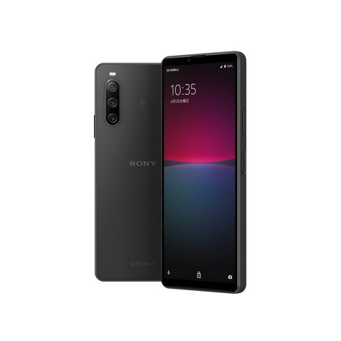 소니엑스페리아 - Xperia10IV SIM 695 5G 128GB B 소니 프리스마호 [일본 정규 대리점품] 오사이후
