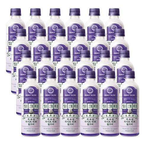 호우섬밀크티 - 호우섬 화이트 타로 크티 350mlX24개, 350ml, 24개