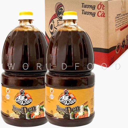 베트남 옹차바 호이신소스 대용량 해선장 tuong den hoisin sauce, 6개, 2.2kg