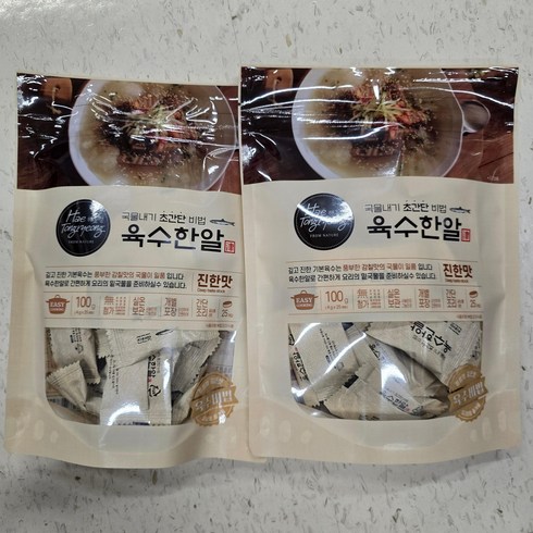 해통령 육수한알4g X 50입, 100g, 2개