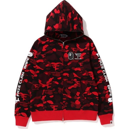 A BATHING Ape 베이프 X FAZE CLAN 풀집업 후디 후드 134980