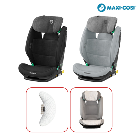 [공식 판매점] NEW 맥시코시 로디픽스 주니어 카시트 프로 아이사이즈 ISOFIX 2종 사은품 주니어 12세까지 사용, 선택1 어센틱 블랙(2종사은품)