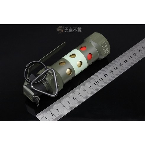 수류탄 섬광탄 연막탄 더미 모델 소품 장난감 페인트 볼 액세서리 전쟁 게임 코스프레, A.M84, 1개