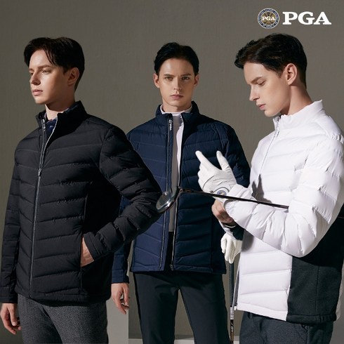 23FW 최신상 프리마로프트 패딩 점퍼 남성 - PGA 역 시즌 [PGA] 듀얼 다운자켓 1종 남성