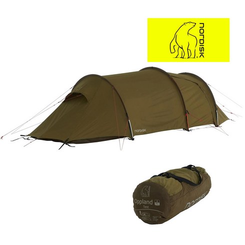 2023년 가성비 최고 노르디스크텐트 - 노르디스크 오프랜드 2 LW 터널형 초경량 텐트 캠핑 백패킹 텐트, 포레스트그린