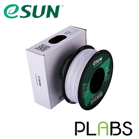 PLAC PETF5BAY22W - eSUN한국총판 PLABS 고강도 PLA+ 필라멘트, 3kg white