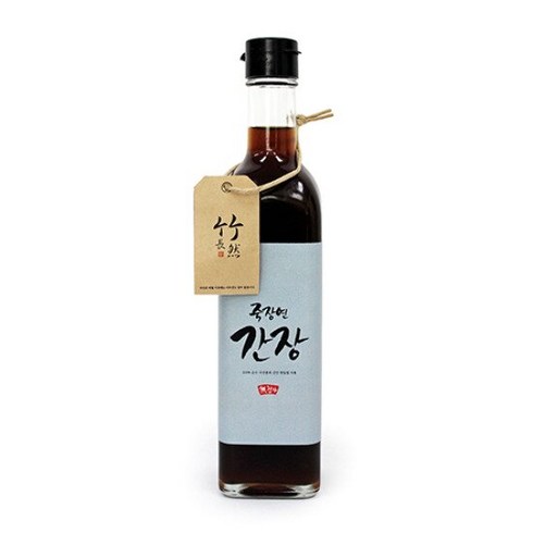 [죽장연] 전통 간장 420ml, 1개