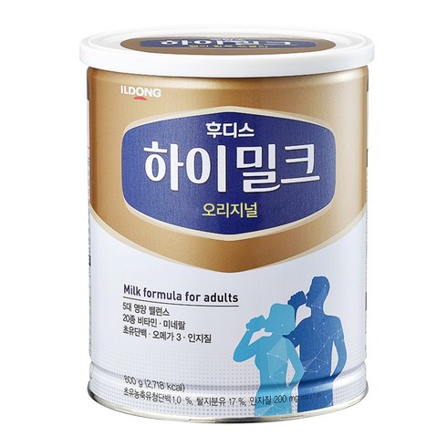 하이밀크 - 일동후디스 하이밀크 헬씨 밀크 포뮬라 성인분유 600g, 1개