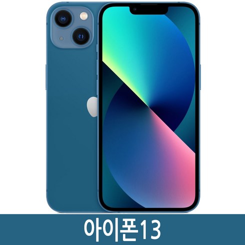 아이폰13 iPhone13 128GB 256GB 공기계 자급제, 블루