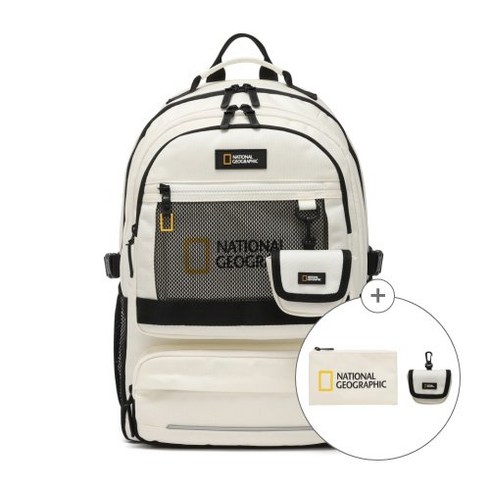 내셔널지오그래픽 NATIONALGEOGRAPHIC N241ABG530 리플 백팩 IVORY N241ABG530012 116054