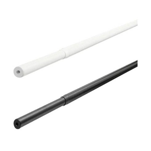 이케아 RACKA 레카 커튼봉 210-385cm/부자재/봉/부품, 화이트_802.171.52, 색상:화이트_802.171.52