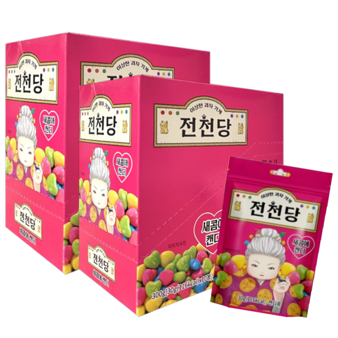 에이스엠앤티 전천당 새콤애 캔디, 30g, 20개
