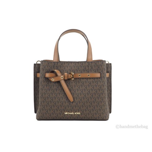 마이클코어스 가성비여성가방 Michael Kors Emilia 스몰 가죽 컨버터블 사첼 크로스바디 핸드백 지갑