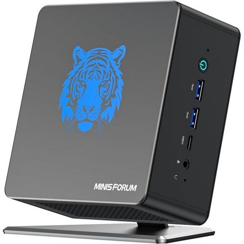 um780 - 데스크톱 고급 가정용 데스크탑 사무용 데스크탑 MINISFORM 엘리트 미니 UM780 XTX 미니 PC AMD 라이젠 7840HS DDR5 32GB 1TB SSD 개인용 컴퓨, UM780XTX(32+1T)