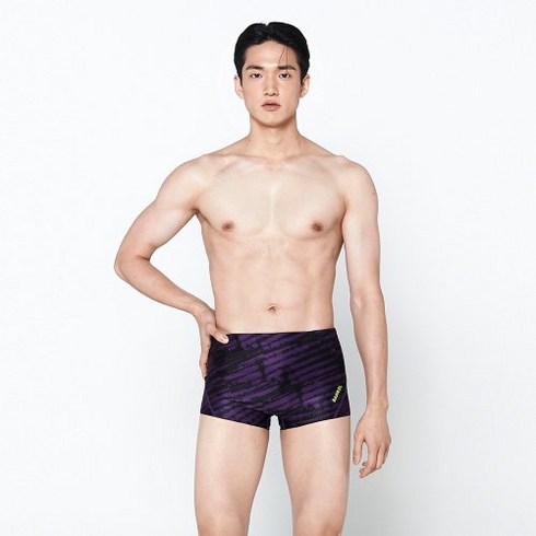 BARREL 맨 커버 스퀘어 스윔슈트 딥퍼플 BI1MSMS07DPP MEN COVER SQUARE SWIMSUIT DEEP PURPLE 1719539