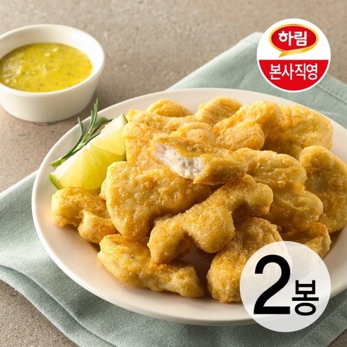 하림 치킨너겟(2), 1kg, 2개