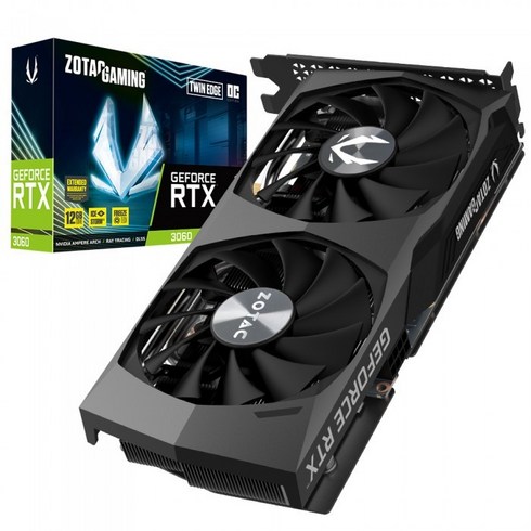 조텍 GAMING 지포스 RTX 3060 TWIN Edge OC D6 12GB LHR