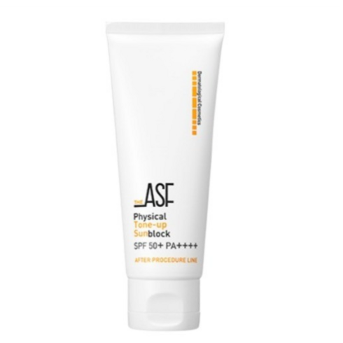 ASF톤업선크림 피부과 무기자차 선크림 피지컬 톤업 선블럭 60g (SPF50+)