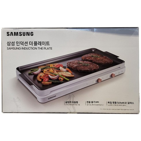 삼성 인덕션 더플레이트 2구/ 삼성더플레이트 NZ60R7703PW