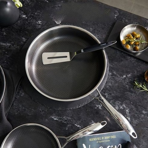 TRYS[트라이스] [1300k] Cookcell 쿡셀 블랙큐브 더블 소테팬 28cm, 상세 설명 참조, 단일옵션, 1개