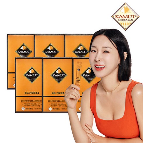 골드카무트효소 - [KAMUT] 골드 카무트 효소 30포 x 6박스, 3g, 6개