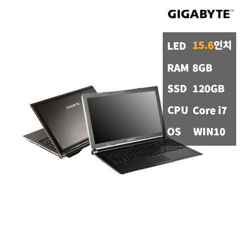 기가바이트 i78GBSSD120GB 15인치 게임 노트북 중고