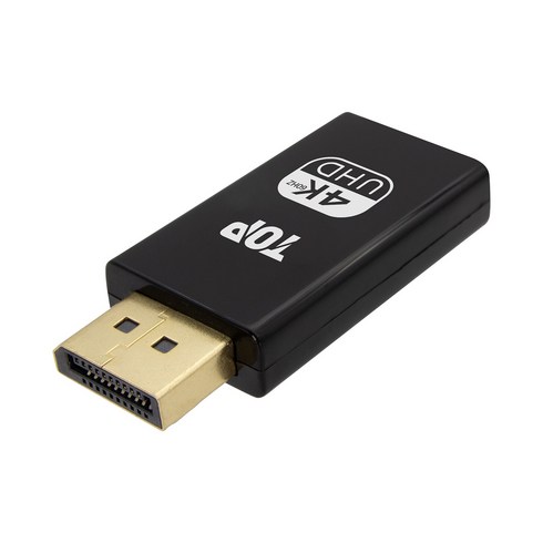 HDTOP DP TO HDMI 4K 60Hz 변환 젠더 HT-G35, 1개