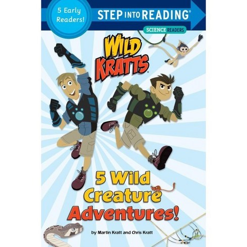 와일드터키12년 - 5 Wild Creature Adventures! (Wild Kratts) Paperback, Random House Books for Young Readers