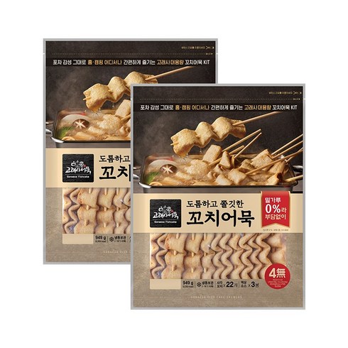 고래사꼬치어묵 - 고래사 꼬치 어묵 냉동949g 세트, 2개, 949g