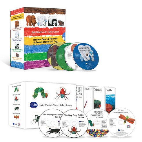 노부영 마이퍼스트 에릭칼 8종 (송카드 CD 포함) : My First Eric Carle 8