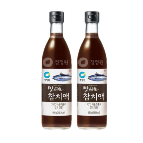청정원 맛선생 참치액, 950ml, 2개